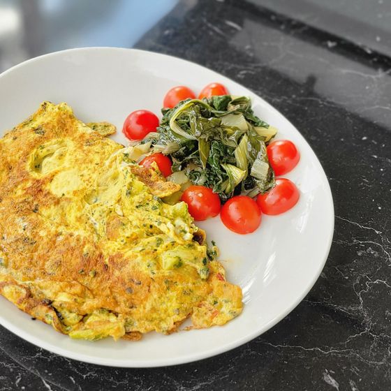 Popeye omelette